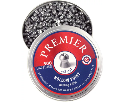 Crosman .22 Hollow Point Pellets 500/Pack