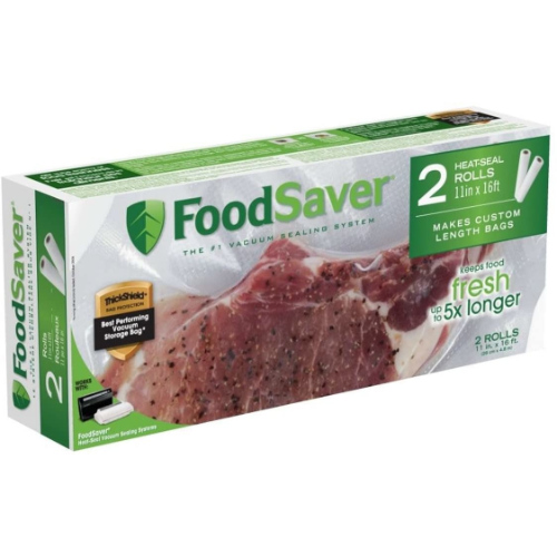 Tilia Foodsaver 11-inch x 16-foot Rolls, 2/Pack