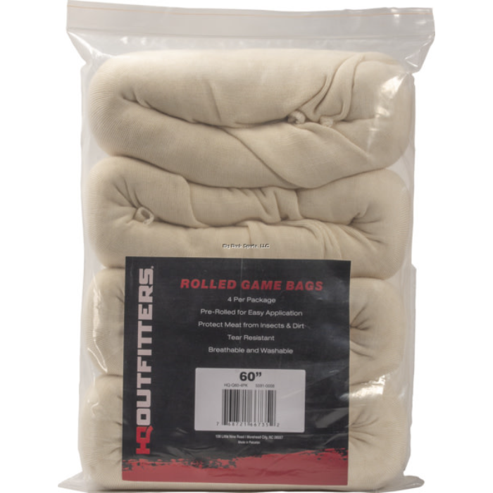 HQ Outfitters 60" Rolled Quarter Bag,  Breathable 1/Pack