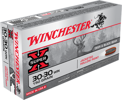 Winchester Super-X 30-30 Win 150 Grain Jacketed Hollow Point Winchester Super-X 30-30 Win 150 Grain Jacketed Hollow Point