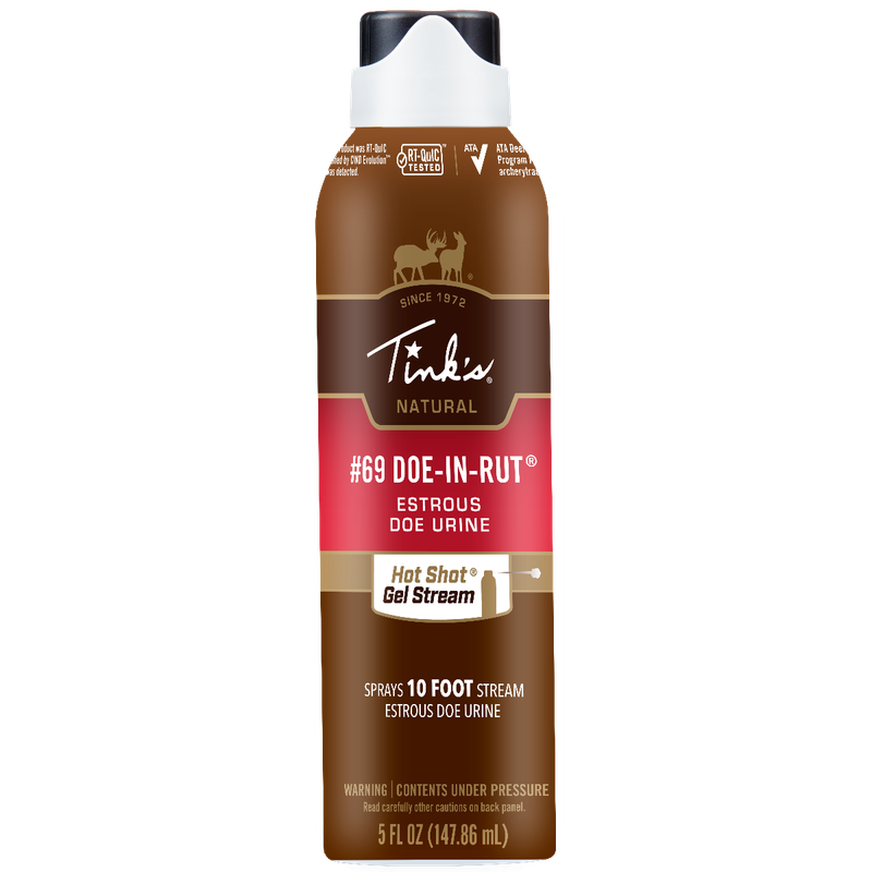 Tink's #69 Doe-In-Rut® Hot Shot Gel Stream - 5oz.
