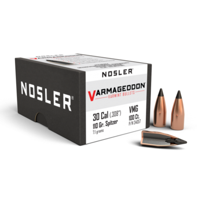 Nosler Varmageddon Polymer Tipped Varmint Bullets
