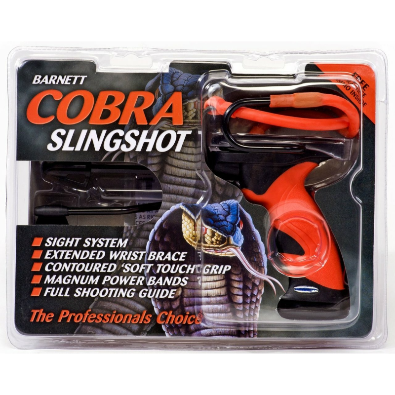 Barnett Cobra Slingshot with Front Sight and Stabilizer