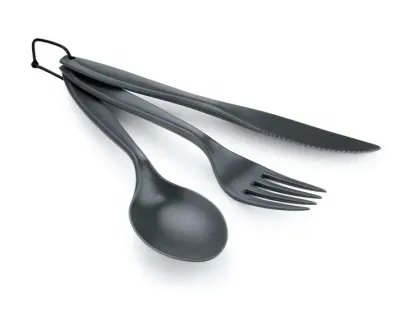 GSI 3 Piece Cutlery Ring Set Grey