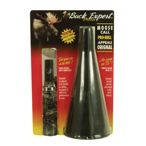 Buck Expert Pro Bull Moose Call With CD
