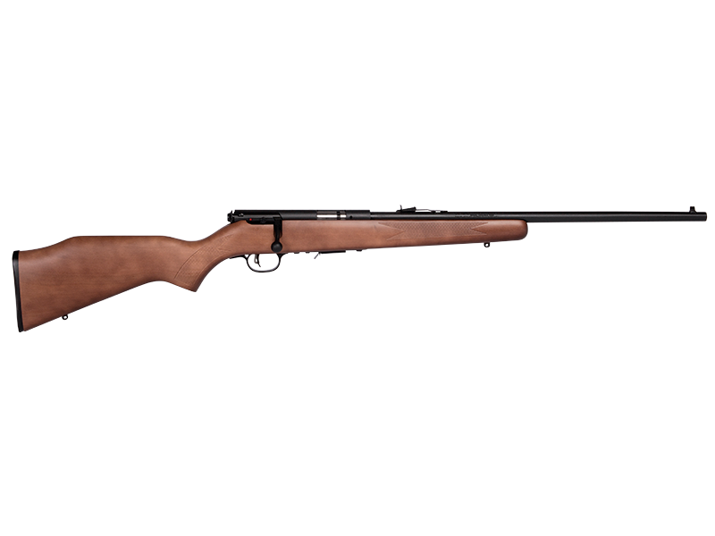 Savage 93G Rimfire Bolt Action Rifle, Wood Stock, Blued,  .22 WMR