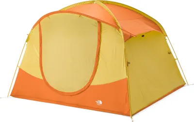 The North Face Sequoia 6 Yellow Silt/Desert Rust 6 Person Tent The North Face Sequoia 6 Yellow Silt/Desert Rust 6 Person Tent