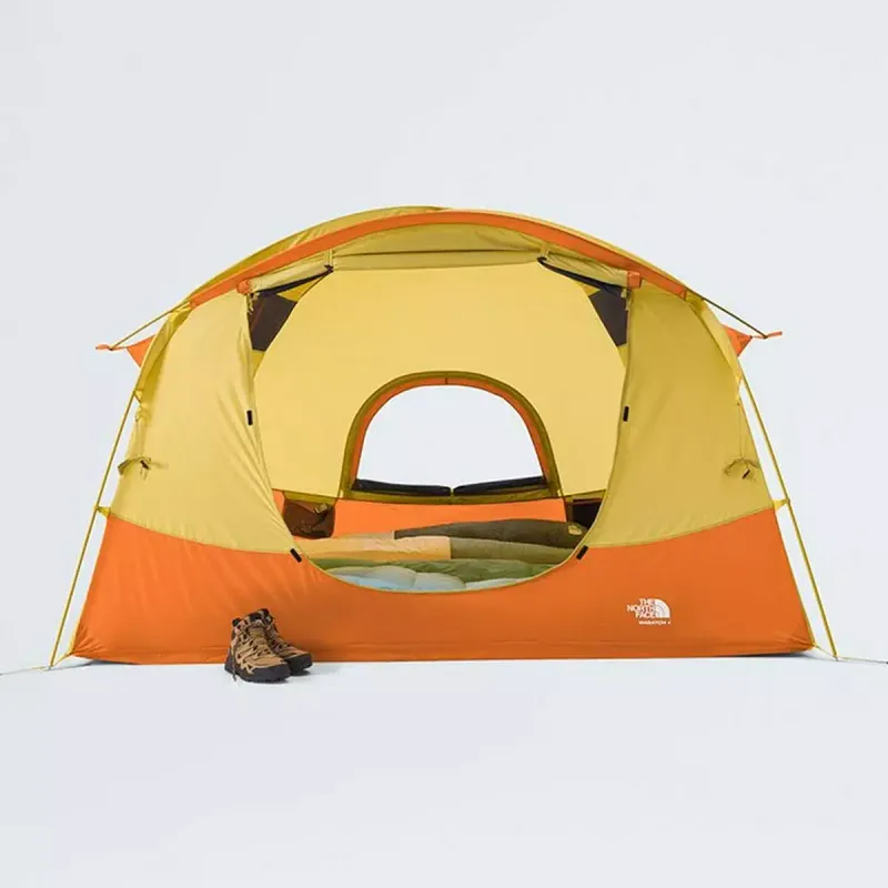 The North Face Sequoia 4 Yellow Silt/Desert Rust 4 Person Tent The North Face Sequoia 4 Yellow Silt/Desert Rust 4 Person Tent