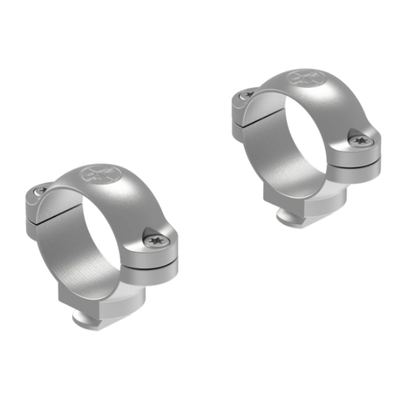 Leupold Dual Dovetail rings 1" Low, Silver