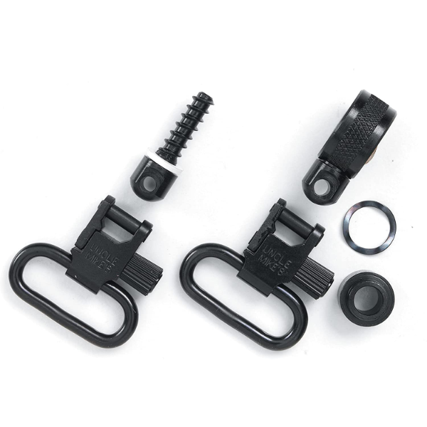 Uncle Mike's 1" Quick-Detach Swivel, Matte 115 BLR