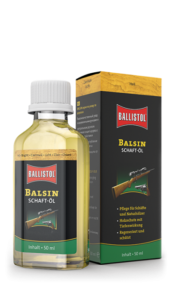 Ballistol Balsin Stock Oil 50mL Ballistol Balsin Stock Oil 50mL