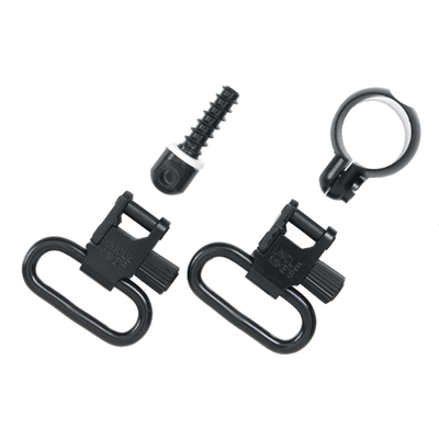 Uncle Mike's 1" Quick-Detach Swivels, Matte, fit