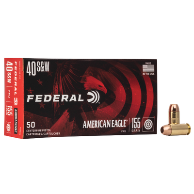 Federal 40 S&amp;W 165 Grain FMJ