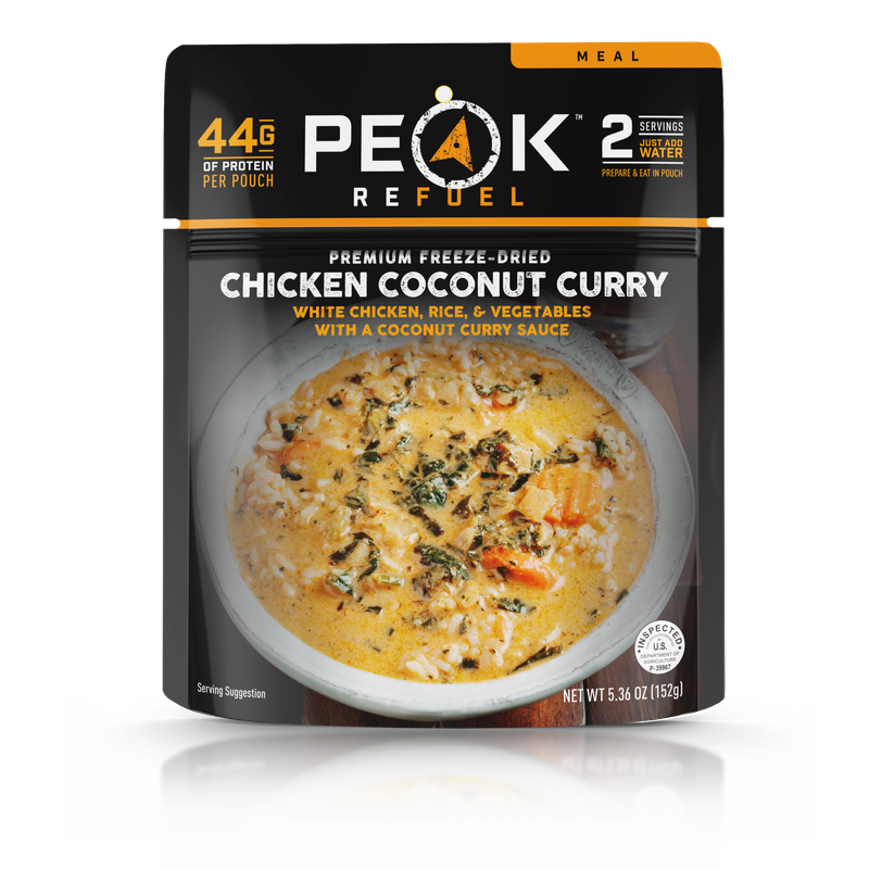 Peak Refuel Chicken Coconut Curry - Pouch Peak Refuel Chicken Coconut Curry - Pouch