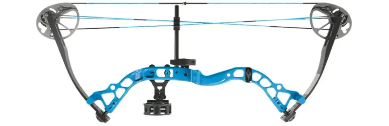 Diamond Archery ATOMIC Youth Compound Bow, RH, 6- 29#, Electric Blue