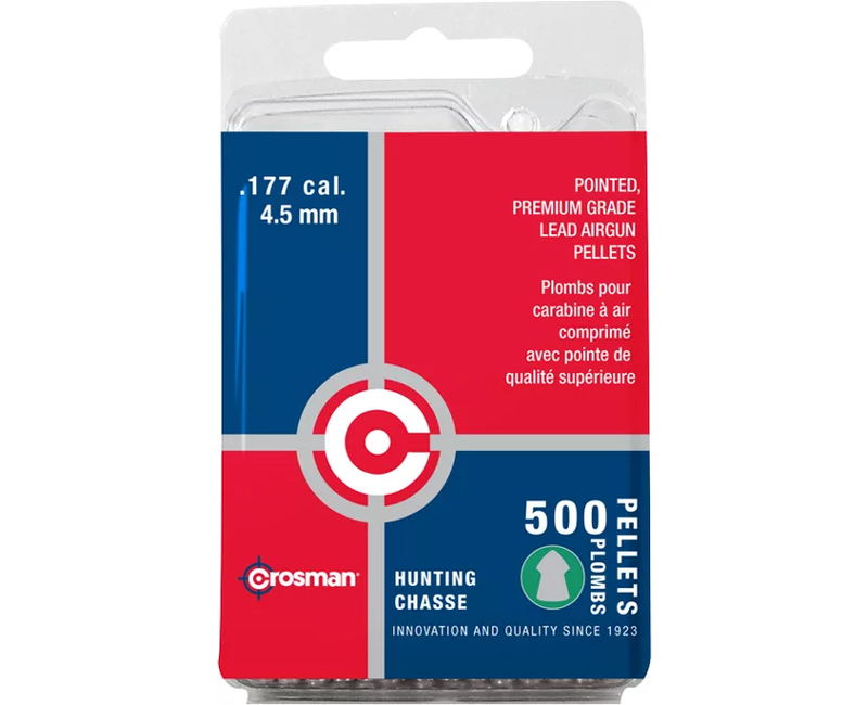 Crosman .177 All Purpose Pellets 500/Pack