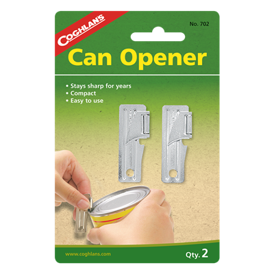 Coghlan's G.I. Can Opener, 2/Pack