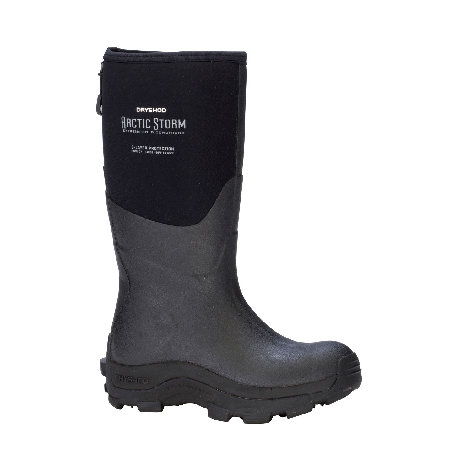 Dryshod Women's Arctic Storm High Extreme Conditions Winter Boots, Size: 6, Colour: Black