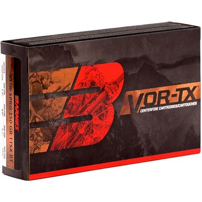 Barnes Vor-Tx Rifle Ammo TTSX BT