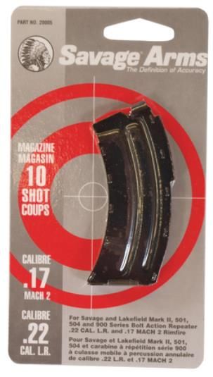 Savage Mark II Replacement Magazines, Caliber/Gauge: 10-Shot, Black