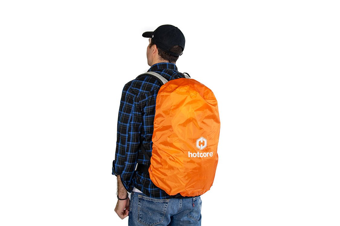 HotCore Guardian Rain Cover, Size: Small, Colour: Orange