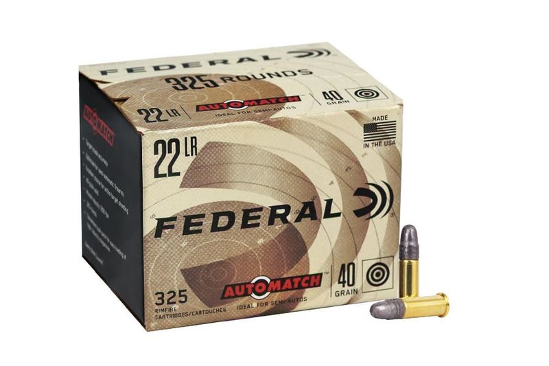 Federal 22 LR AutoMatch 325Rds Federal 22 LR AutoMatch 325Rds