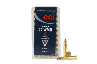 CCI 22 Mag 30 Grain Poly-Tip V-Max CCI 22 Mag 30 Grain Poly-Tip V-Max