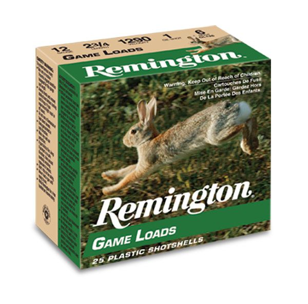 Remington 12 Gauge 2 3/4" 1oz #6 Game Load Lead Shot