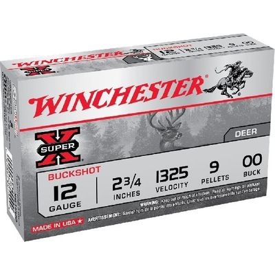 Winchester 12 Gauge 2 3/4" 00 Buck Shot
