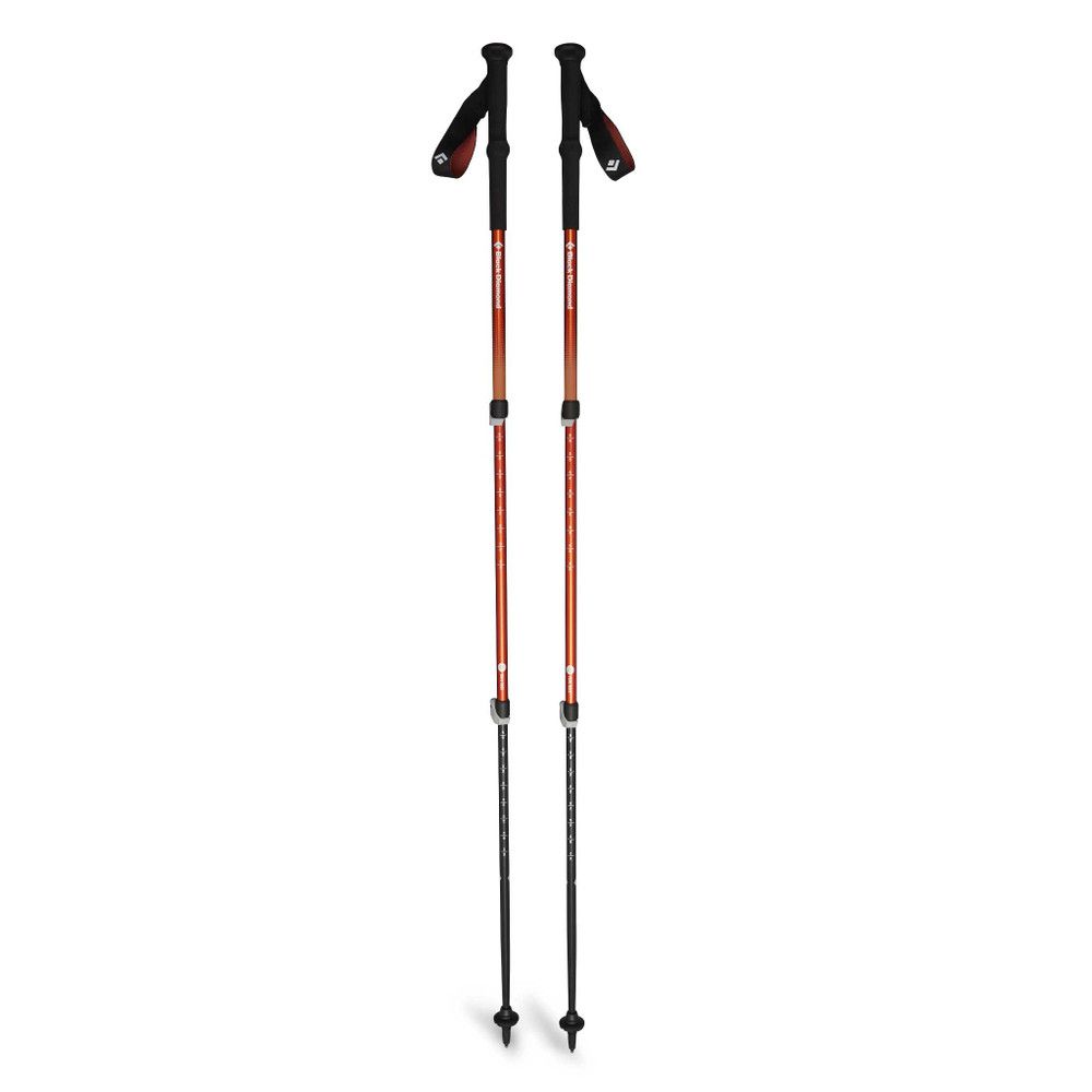 Black Diamond Trail Back Trekking Poles, Color: Burnt Sienna