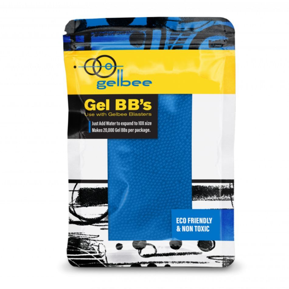 Gelbee Eco Friendly Gel BB 20,000 Pack, Colour: Blue