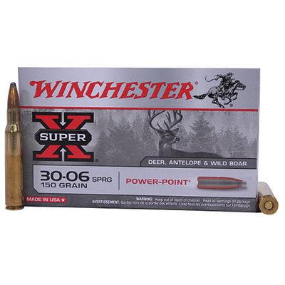 Winchester Super-X 30-06 Springfield 150 Grain Power-Point