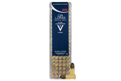 CCI CB Long Rimfire Ammo 22 Long 29 Grain CCI CB Long Rimfire Ammo 22 Long 29 Grain