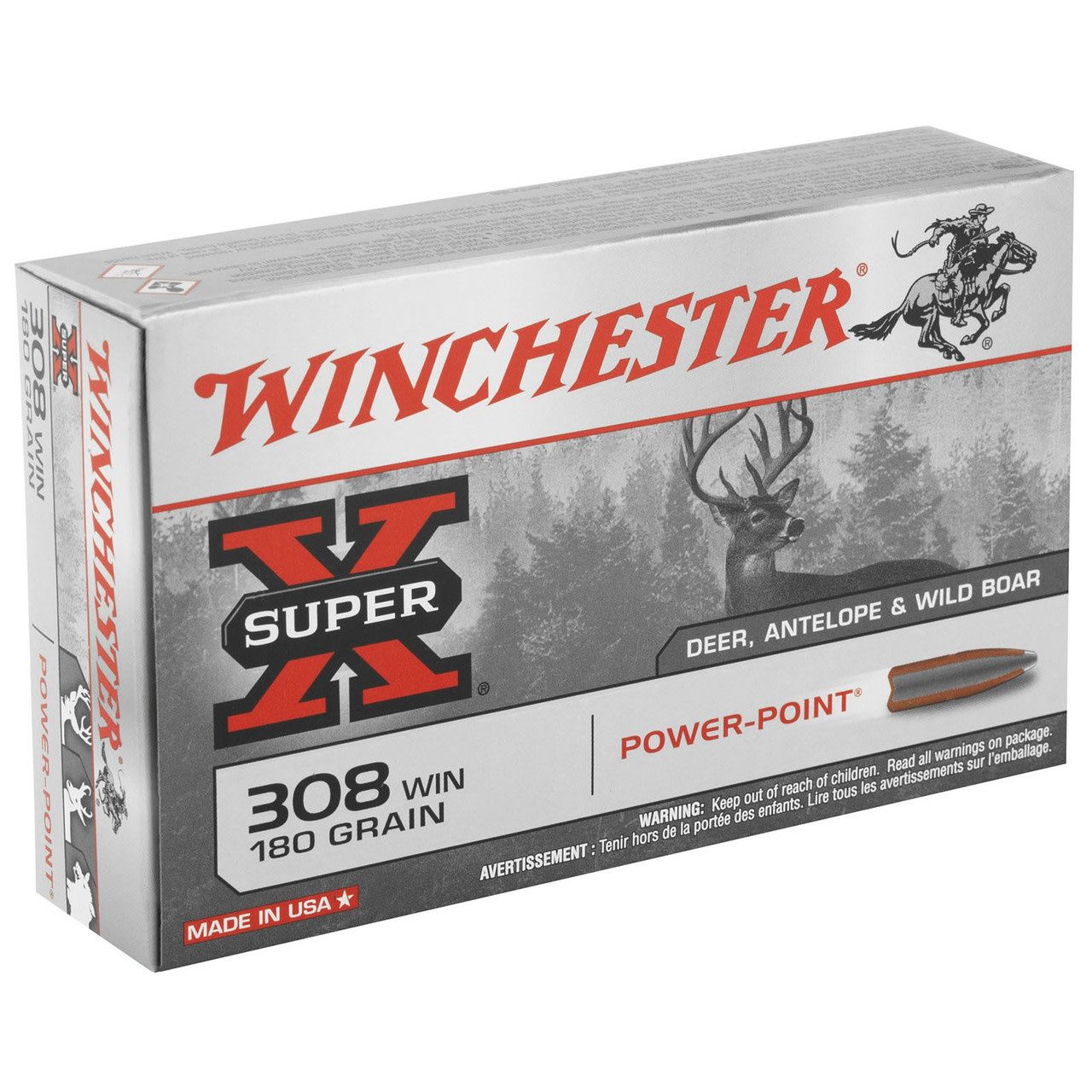 Winchester Super-X 308 Win 150 Grain Power-Point