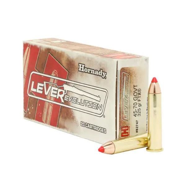 Hornady 45-70 Gov 325 Grain Lever Evolution FTX