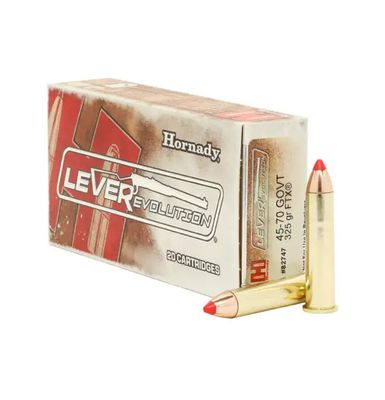Hornady 45-70 Gov 325 Grain Lever Evolution FTX