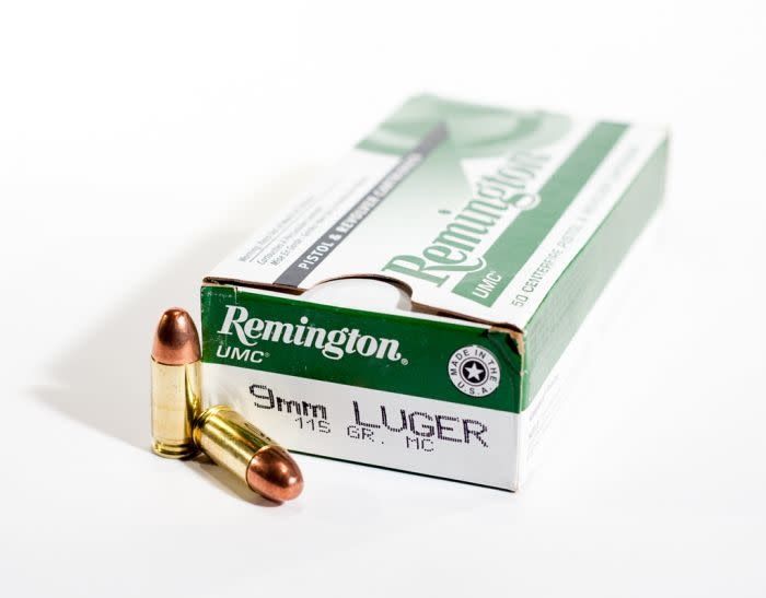 Remington 9mm Luger 115 Grain  FMJ 50 Rds