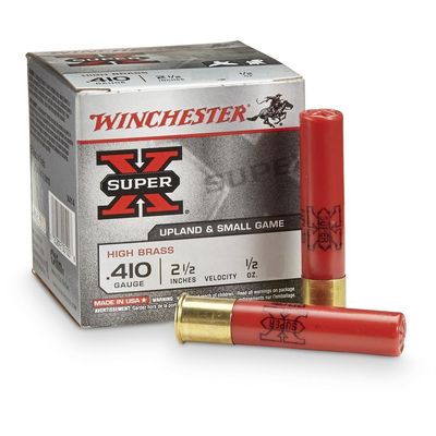Winchester 410 Gauge 2.5" 1/2 Oz #7.5 Lead Shot