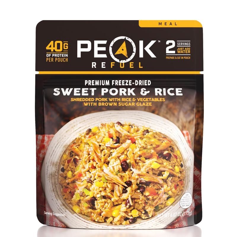 Peak Refuel Sweet Pork & Rice - Pouch Peak Refuel Sweet Pork & Rice - Pouch
