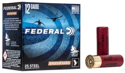 Federal 12 Gauge 3" 1 1/4 Oz #1 Steel Shot