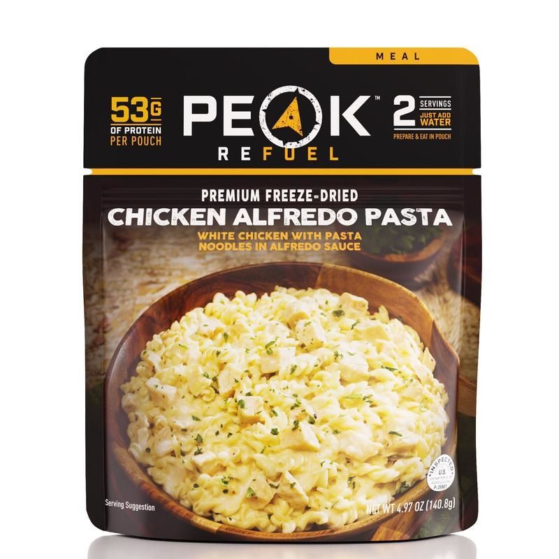 Peak Refuel Chicken Alfredo Pasta - Pouch Peak Refuel Chicken Alfredo Pasta - Pouch
