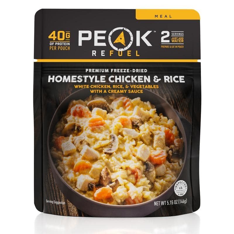 Peak Refuel Homestyle Chicken & Rice - Pouch Peak Refuel Homestyle Chicken & Rice - Pouch