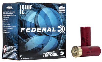 Federal 12 Gauge 2 3/4" 1 Oz #7.5 Top Gun Target Load