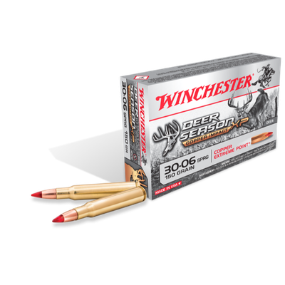Winchester 30-06 Springfield 150 Grain Copper Extreme Point Deer Season XP Winchester 30-06 Springfield 150 Grain Copper Extreme Point Deer Season XP