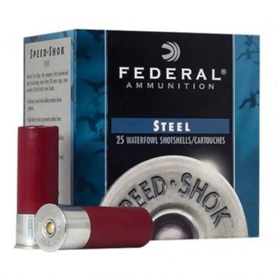 Federal 20 Gauge 2 3/4" 3/4Oz #7 Steelshot Federal 20 Gauge 2 3/4" 3/4Oz #7 Steelshot