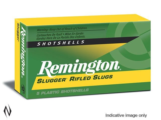 Remington Slugger High Velocity 12 Gauge  2-3/4" 7/8 oz Lead Slug, 1800 fps