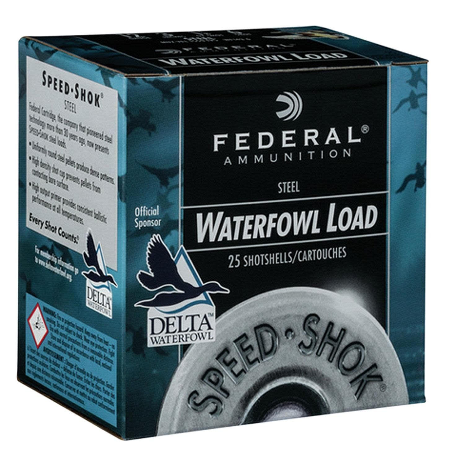 Federal 12 Gauge 2 3/4" 1 1/8 Oz BB Steel Shot