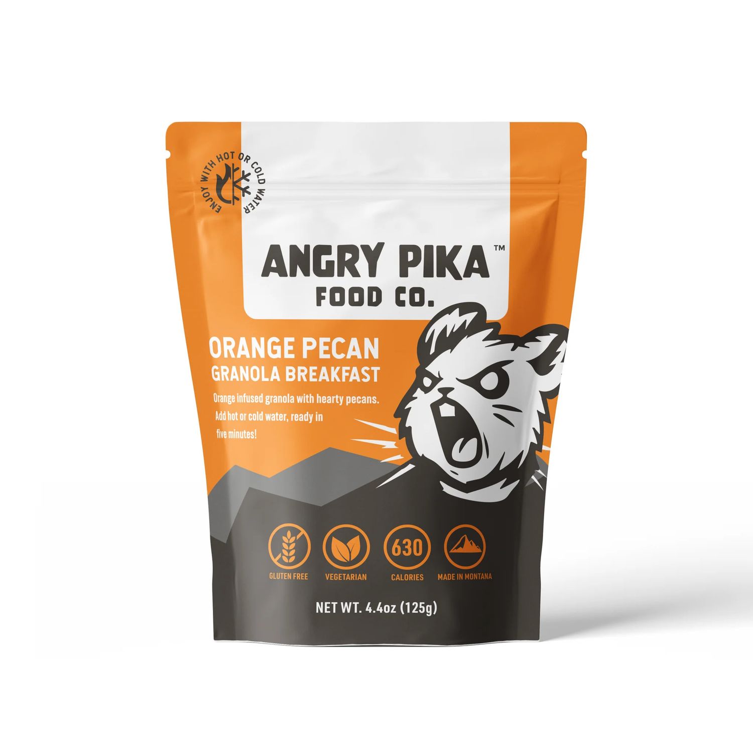 Angry Pika Orange Pecan Breakfast Granola