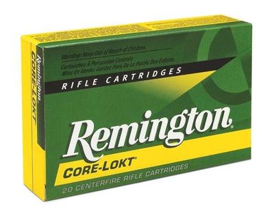 Remington 308 Win 180 Grain Core-Lokt Soft Point