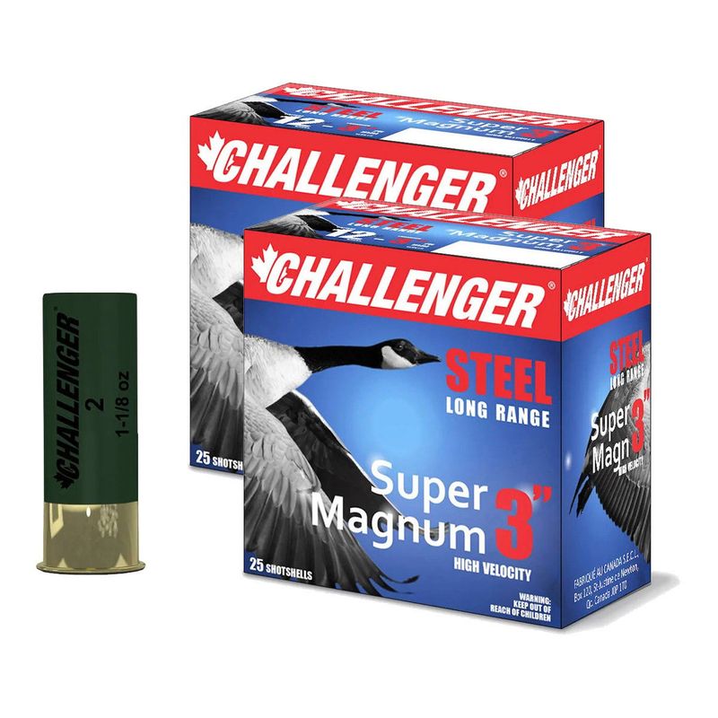 Challenger Steel Super Mag 12 Gauge 3" #2
